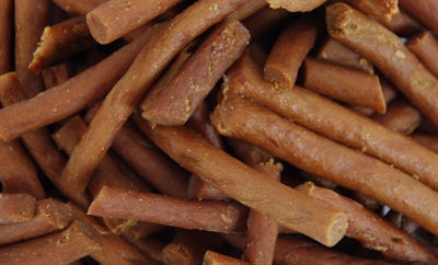 Je suis des tiges de saumon