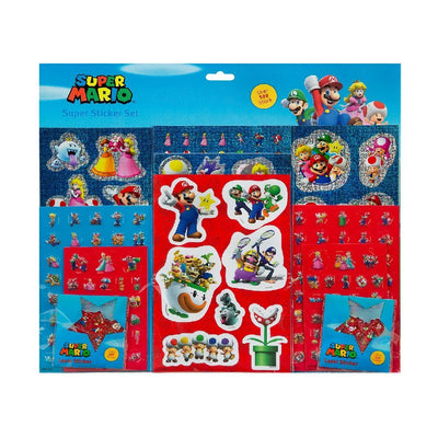 Ensemble d'autocollants Super Mario Super Mario