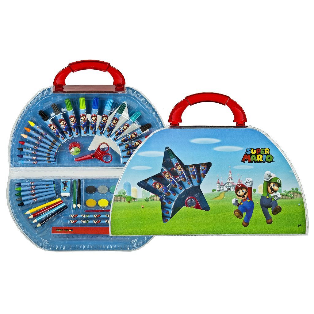 Super Mario Super Mario Color Case de 51 pièces