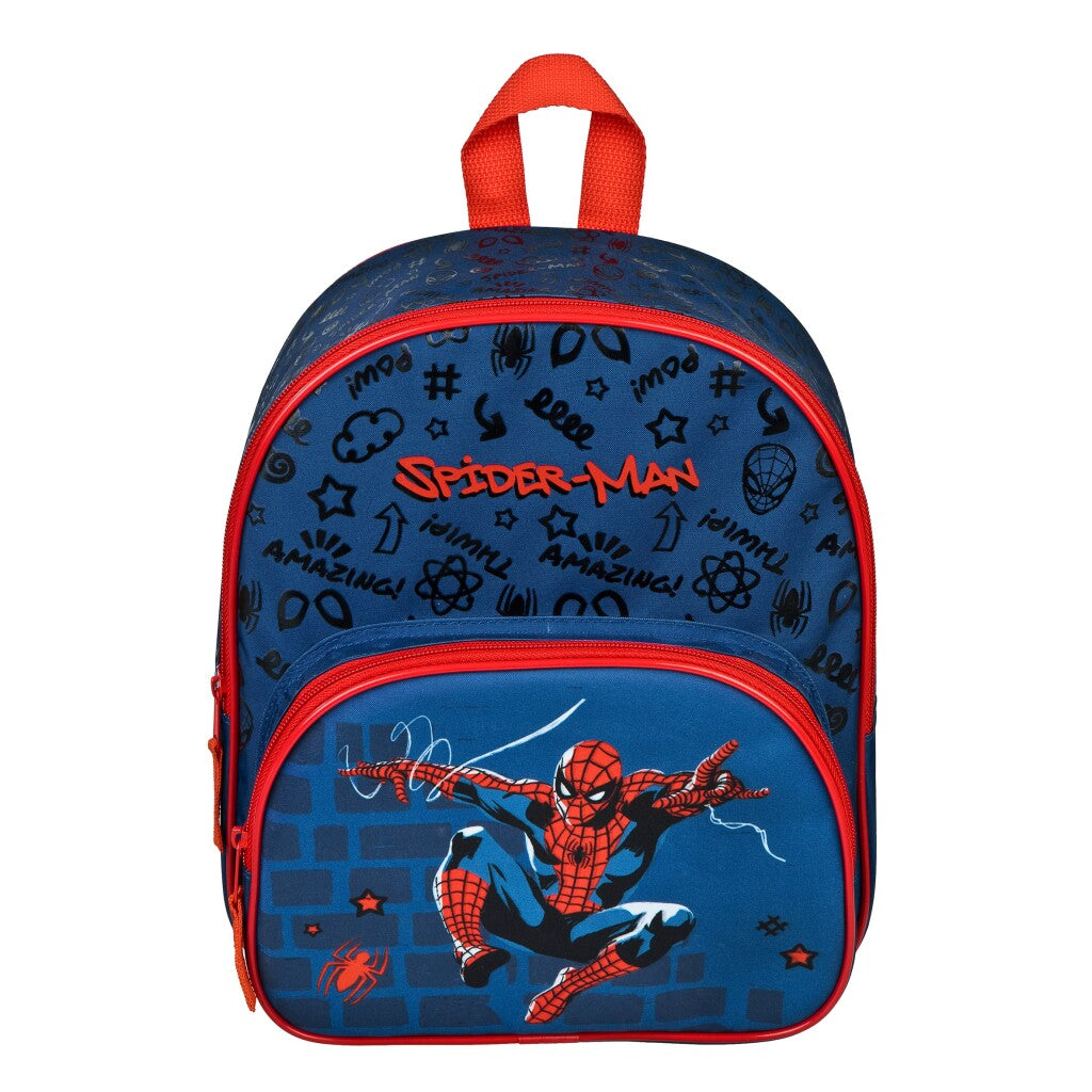 Sac à dos infiltré avec poche avant Spiderman