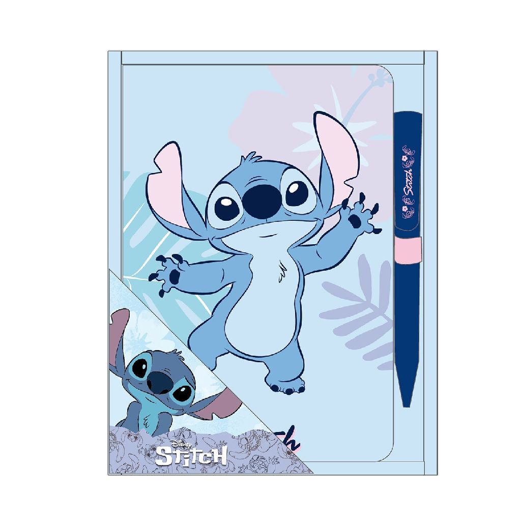 Disney Stitch Notebook + stylo
