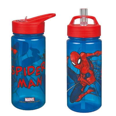 Bouteille à boisson aérodynamique en cimence Spiderman, 500 ml