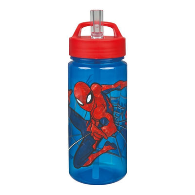 Bouteille à boisson aérodynamique en cimence Spiderman, 500 ml