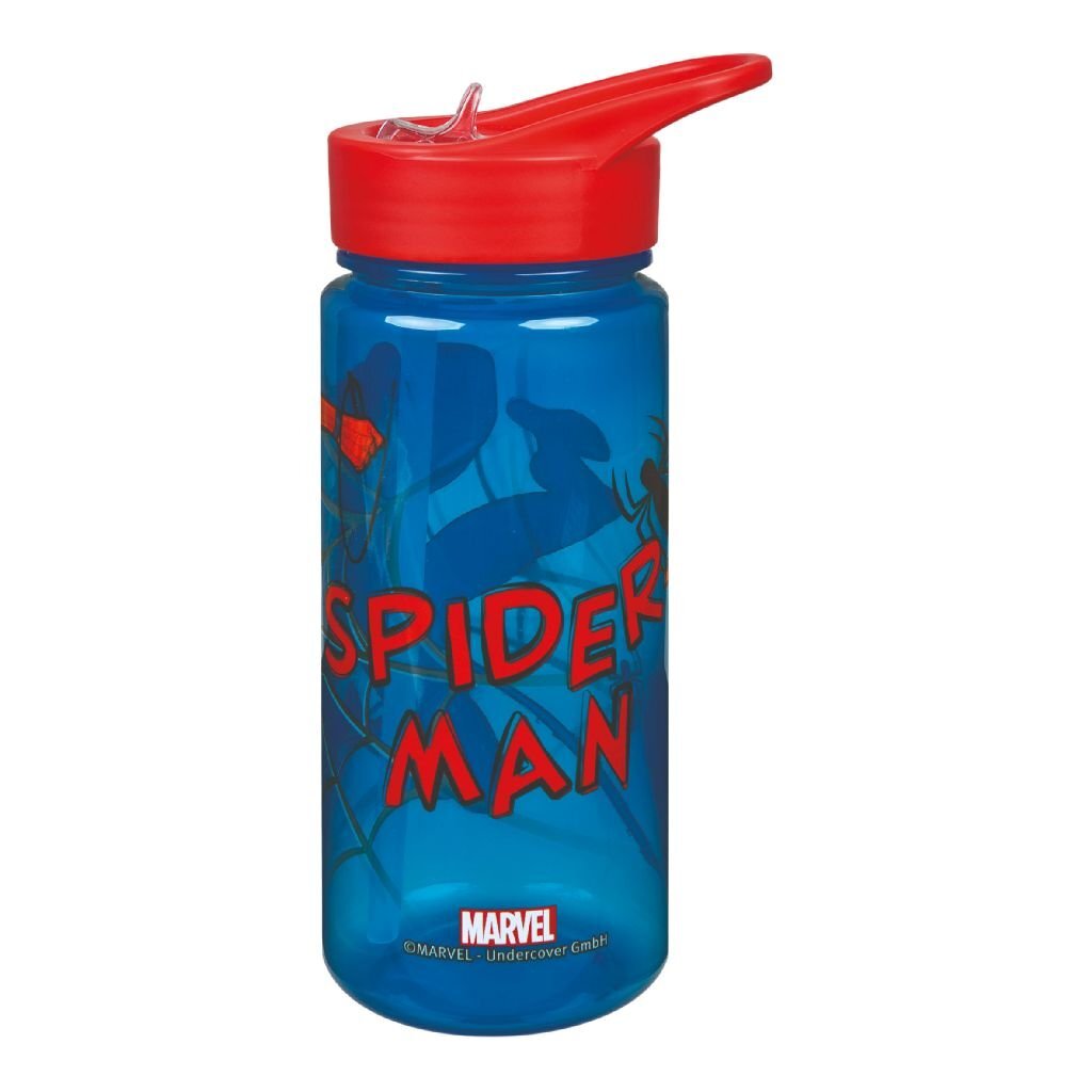 Bouteille à boisson aérodynamique en cimence Spiderman, 500 ml