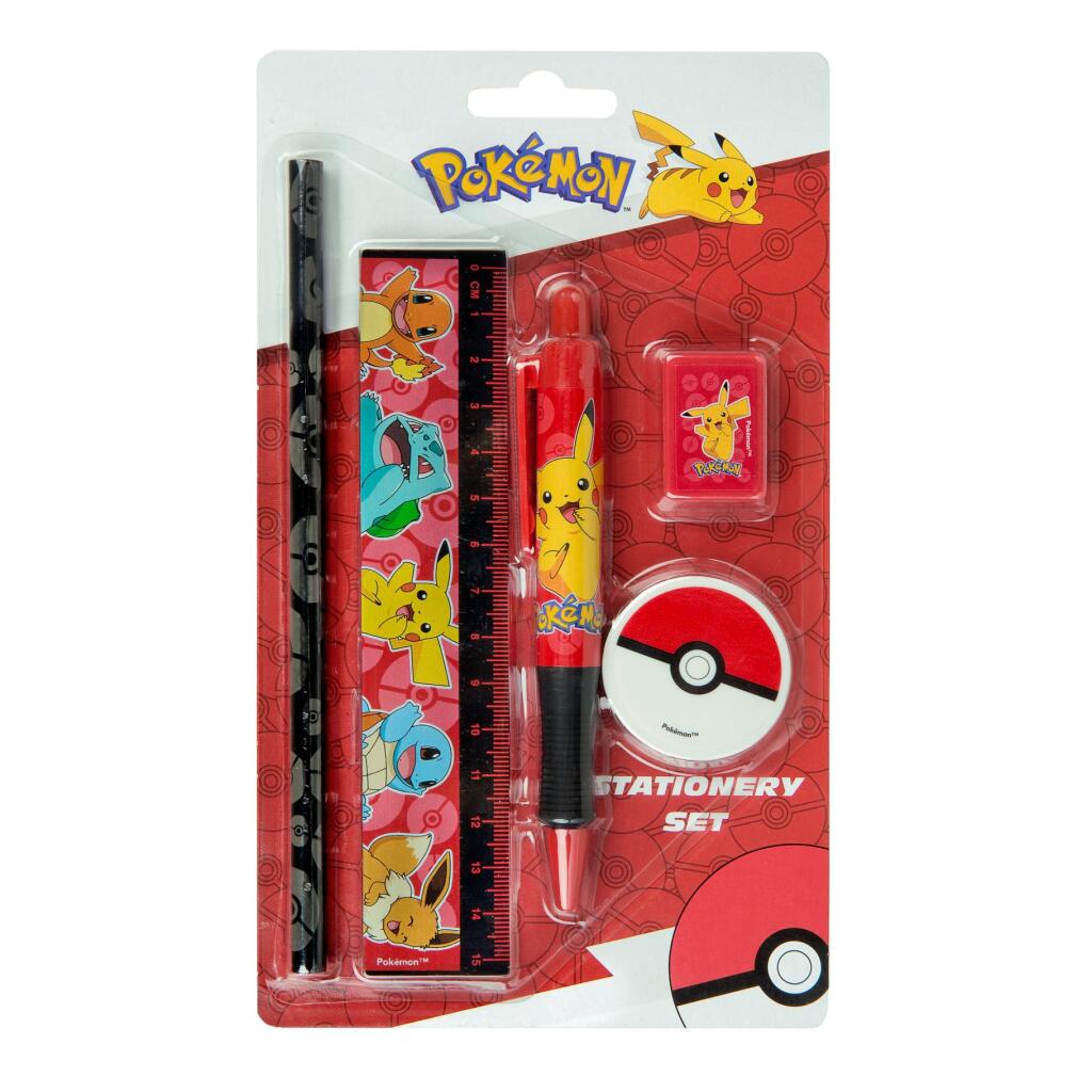 Set d'écriture Undercover Pokémon - 5 pcs.