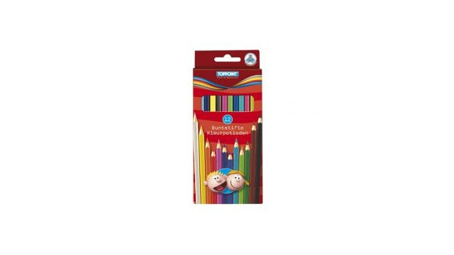 Toppoint Toppoint Toppoint long Crayons 12 pièces
