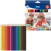 Stylex Crayons de couleur triangulaire Stylex 24 couleurs