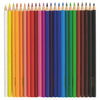 Stylex Crayons de couleur triangulaire Stylex 24 couleurs