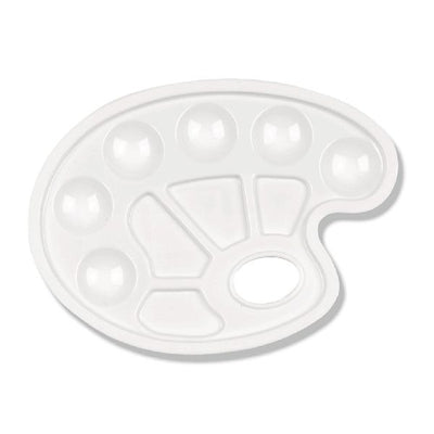 palette de peinture en plastique