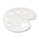 palette de peinture en plastique