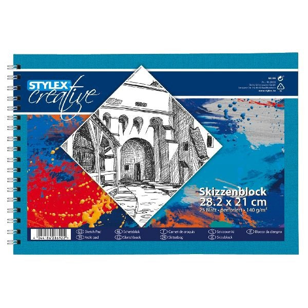 Toppoint Toppoint Sketchbook A4 25vel 140GR
