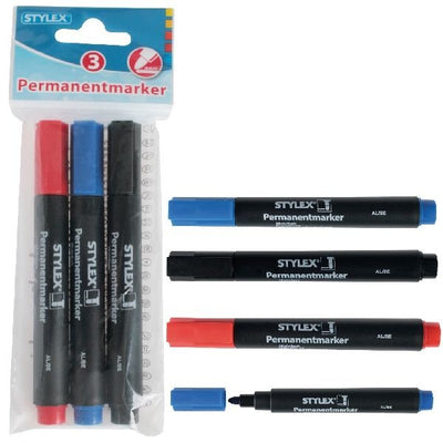 Stylex Stylex Markers Permanent 3 pièces