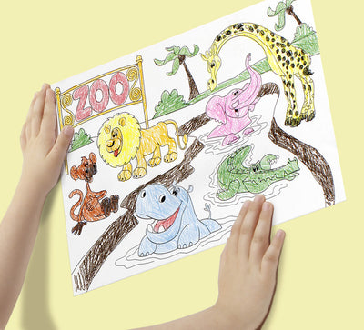 Van der Doelen Colorbook lui-même adhésif, amovible et réutilisable