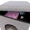 Trixie Pouf Cat Basket relax-iglo alois gris