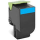 Cartouche de toner Lexmark 802hce cyan