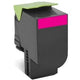 Cartouche de toner magenta Lexmark 802hme