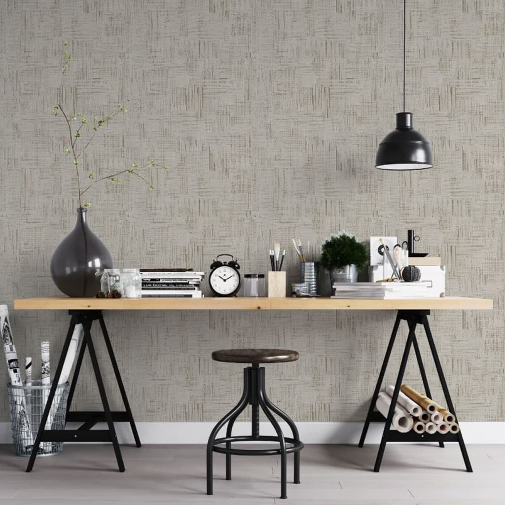 NOORDWAND NOORDWAND Fond d'écran Topchic Scratted Metallic Beige