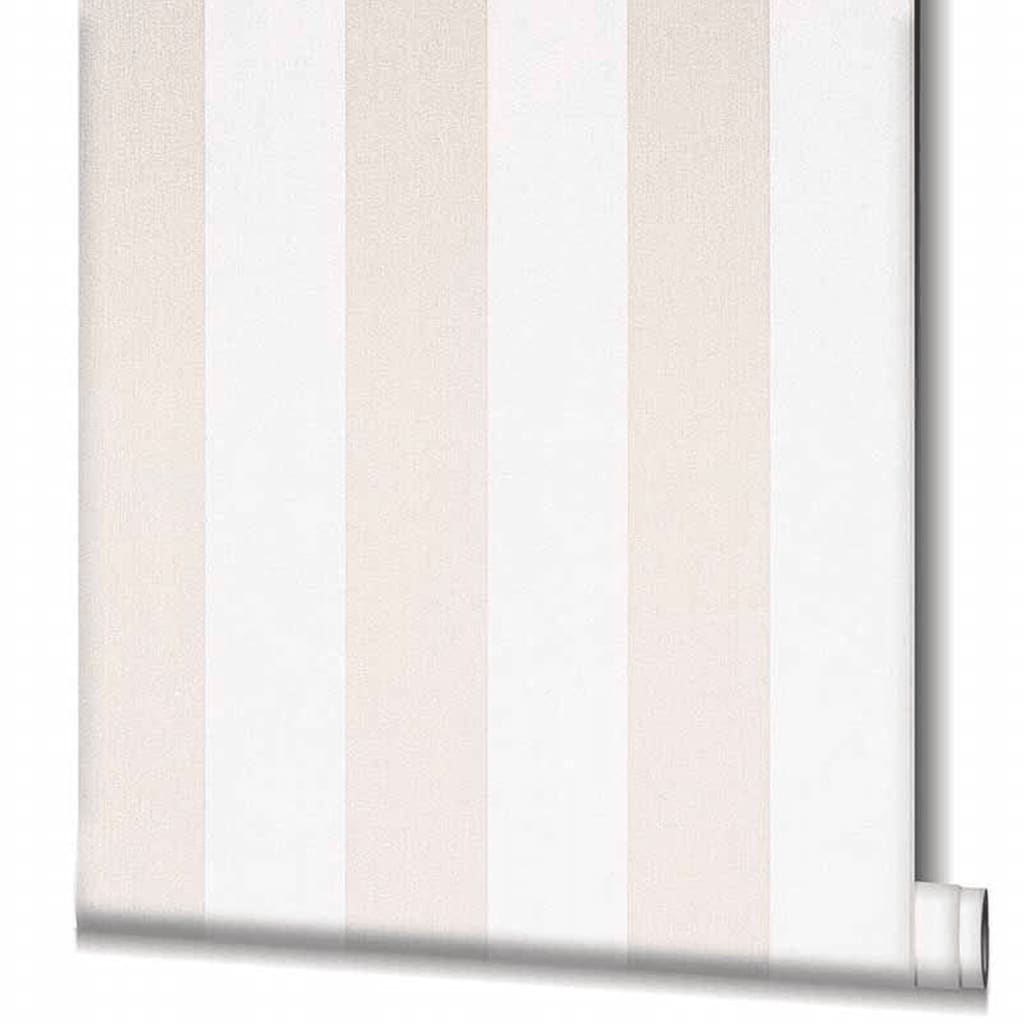 NOORDWAND NOORDWAND Fond d'écran Topchic Stripes beige et blanc