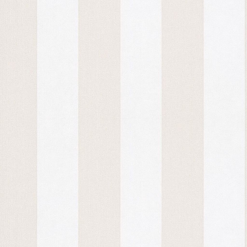 NOORDWAND NOORDWAND Fond d'écran Topchic Stripes beige et blanc