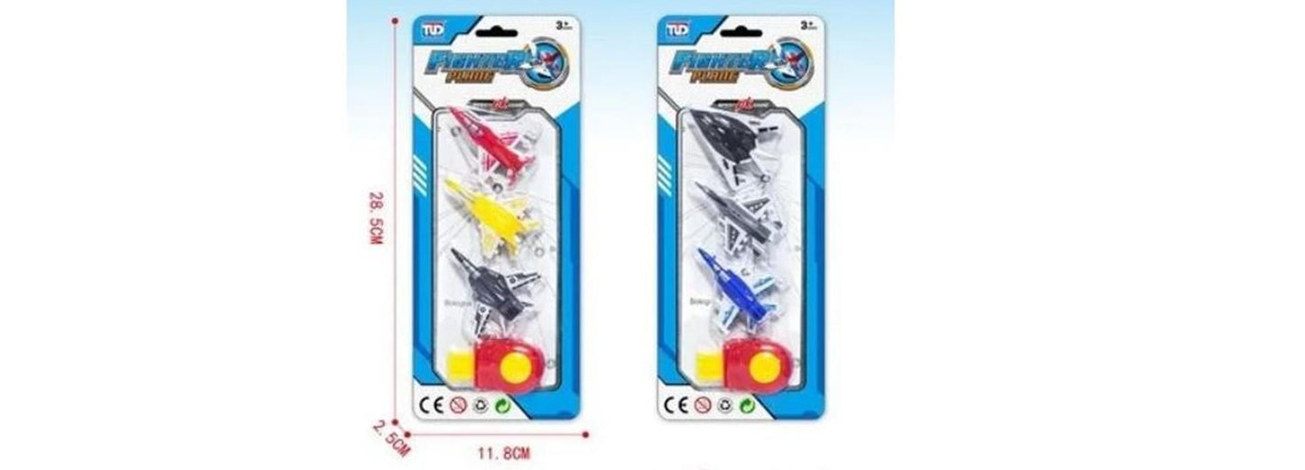Avions de tir 7cm lot de 3 pièces