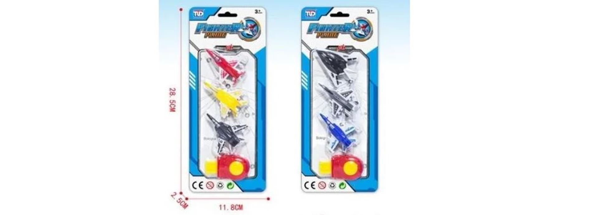 Avions de tir 7cm lot de 3 pièces