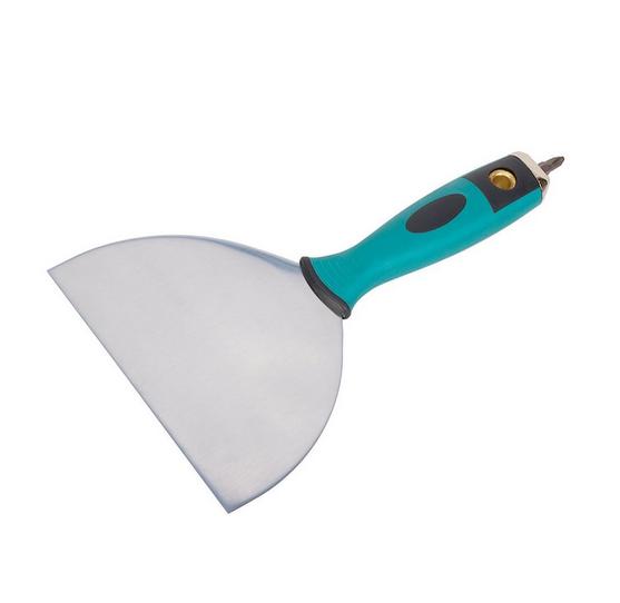 Wolfcraft - couteau à mastic large professionnel en acier inoxydable - 150mm - 4047000