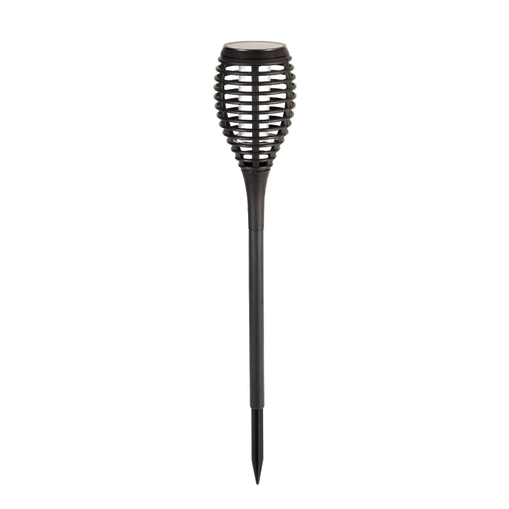 Torche de jardin de base noir