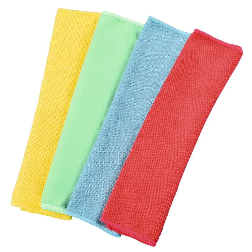 Xavax Microfiber Cloths 30 x 30 cm bleu vert jaune rouge