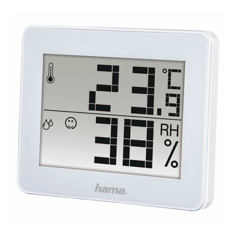 Hama thermo-hygromètre Th-130 blanc