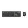 Hama Wireless Keyboard Mouse Set KMW-700 Anthracite Black Us