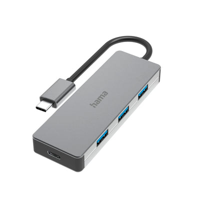 Hama Hub USB-C 4 ports USB 3.2 gen2 10 Gbit S aluminium