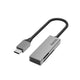 Lecteur de carte USB HAMA USB-C USB 3.0 SD MicroSD ALU