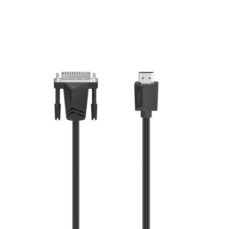 Hama câble vidéo fiche DVI vers fiche commerciale HDMI ultra HD 4K 3,00 m