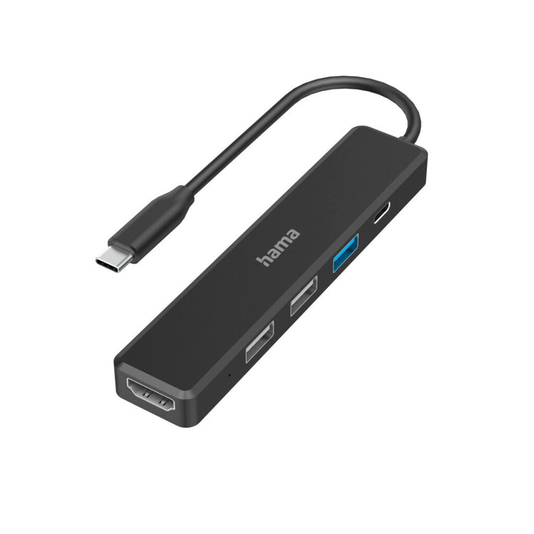 HAMA USB-C-HUB MULTIPPORT 5-POORT 3X USB-A USB-C HDMI Trade;