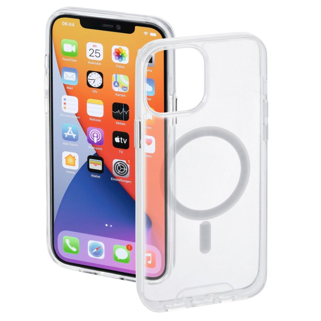 Hama Cover Magcase Safety pour iPhone 12 Max Transparent
