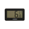 Thermomètre numérique xavax xavax pour le réfrigérateur et le congélateur noir