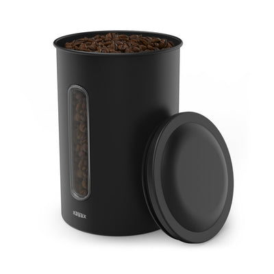 Le café xavax xavax peut pour 1,3 kg de haricots ou 1,5 kg en poudre étanche aromad léger zw