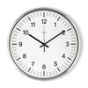 Horloge murale de radio HAMA brillante Ø 35 cm en aluminium