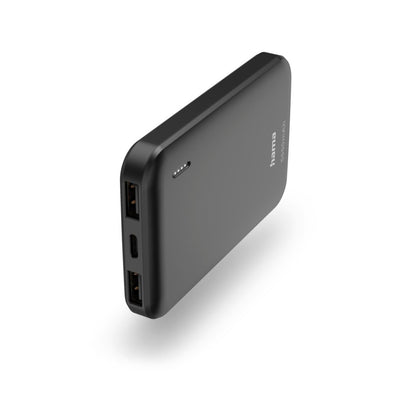 HAMA POWER PACK POCKET 5 5000mAh Sormes: 2x USB-A Anthracite