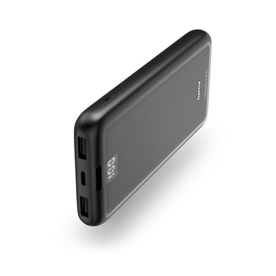 HAMA Power Pack Performance 10 10000mAh 3 Extension: USB-C 2x USB-A Anthr.