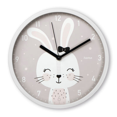 Horloge murale pour enfants HAMA Maui ne tape pas pour les chambres pour enfants analogiques Ø 25 cm