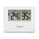 Hama thermomètre + hygromètre pour intérieur et extérieur, blanc