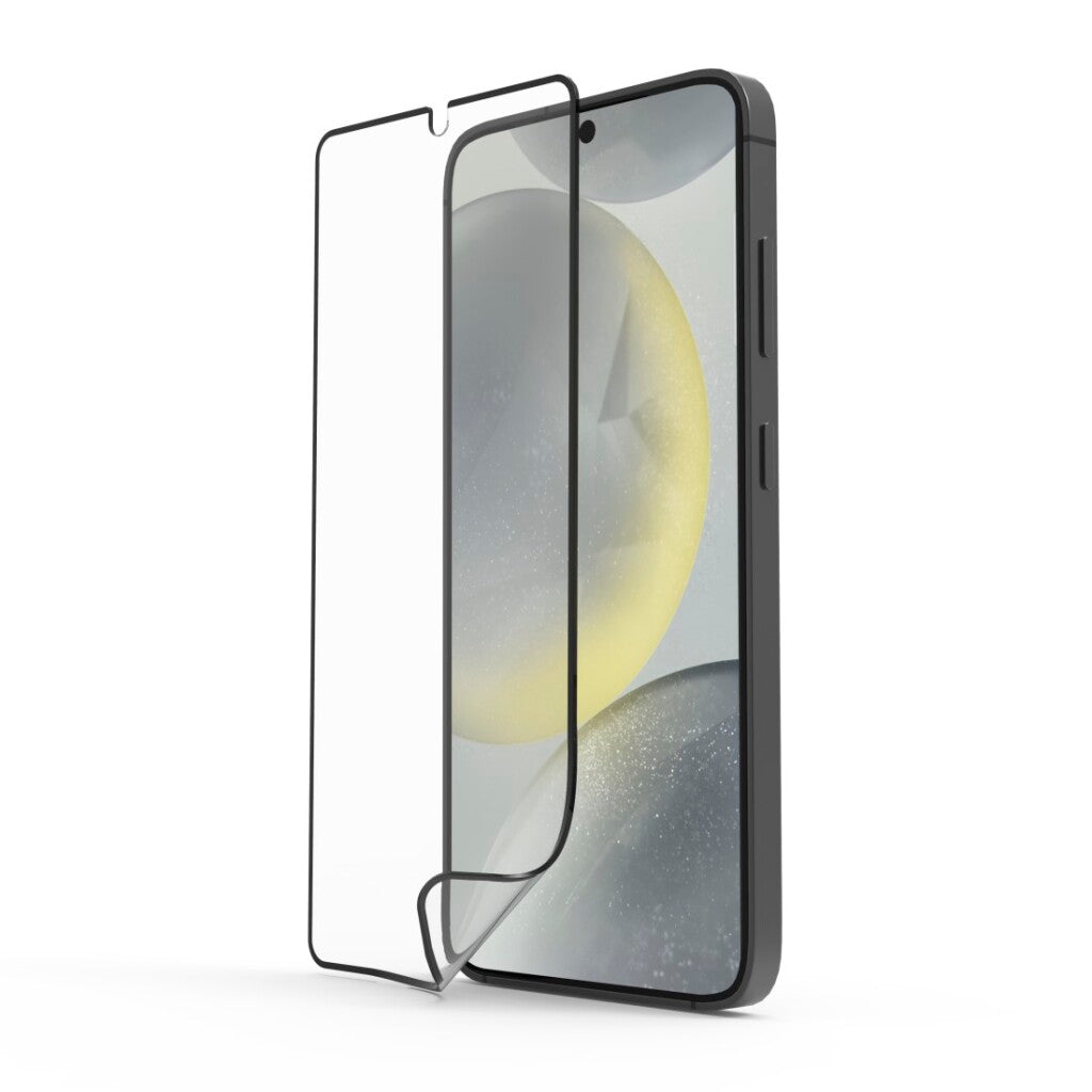 HAMA Téléphone Protection Glass Super Hybrid pour Galaxy S24 Assembly Assistance