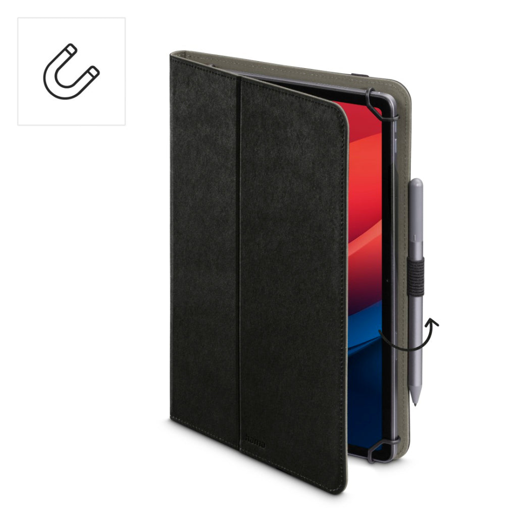 Hama housse de tablette velours pour tablettes 24 - 28 cm (9,5 - 11) noir