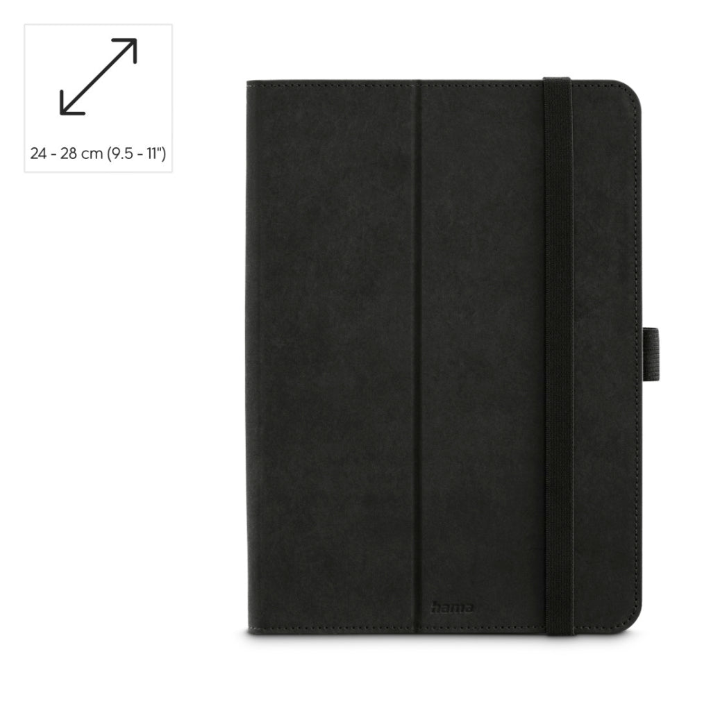 Hama housse de tablette velours pour tablettes 24 - 28 cm (9,5 - 11) noir