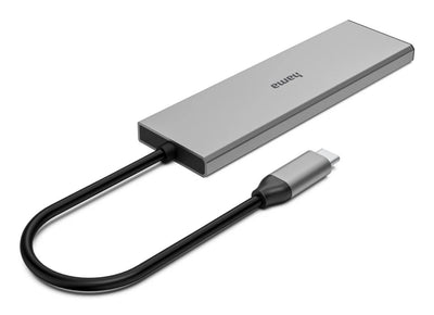 Hama Hub USB-C 4 ports 2x USB-A 2x USB-C USB 3.2 Gen2 10 Gbit S PD Alu