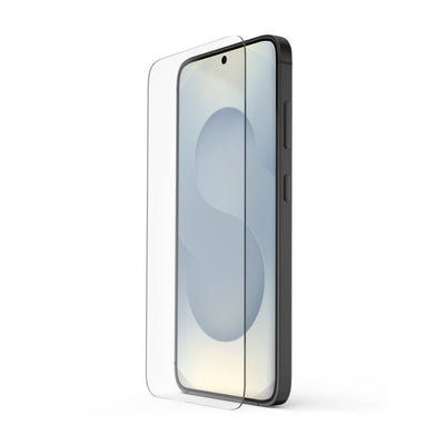 Verre de protection transparent pour téléphone Hama, aide au montage du Samsung Galaxy S25 Edge
