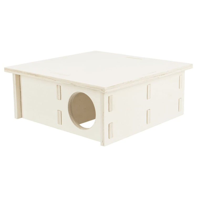 Trixie Rodent House 4 chambres en bois non traité naturel