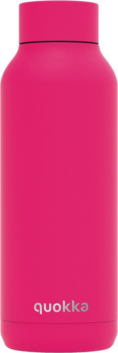 Quokka gourde en acier inoxydable solide rose framboise 510 ml