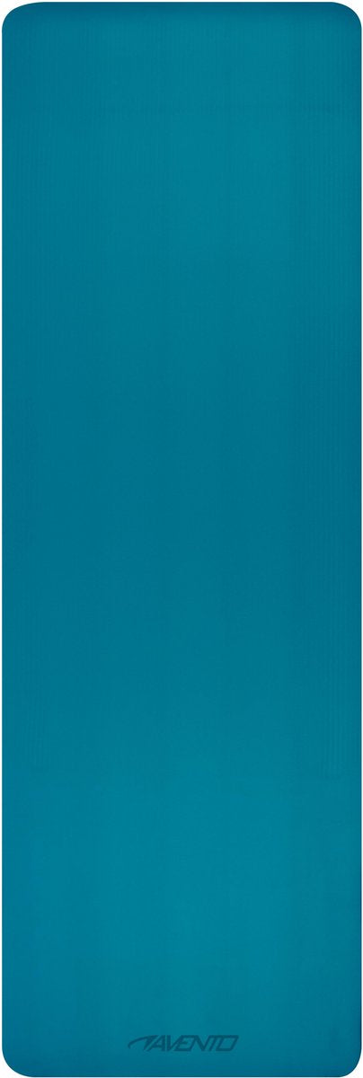 Tapis de yoga Avento Fitness Mat - TPE - bleu noir
